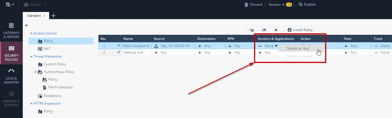 Initial Setup :: Check Point CloudGuard Network Security Workshop - AWS ...